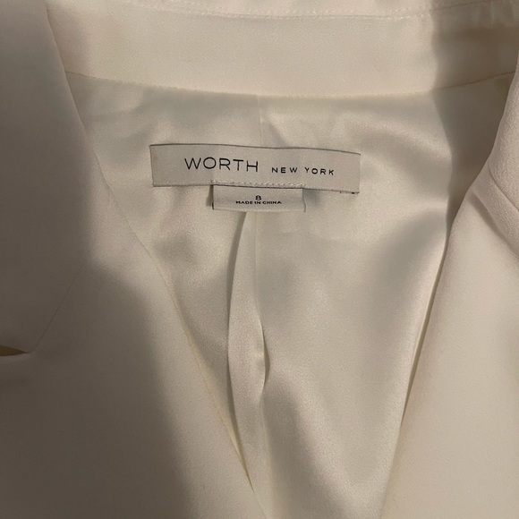 Worth New York ivory jacket size 8 - Picture 3 of 3